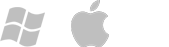 Logo's Mircosoft & Apple